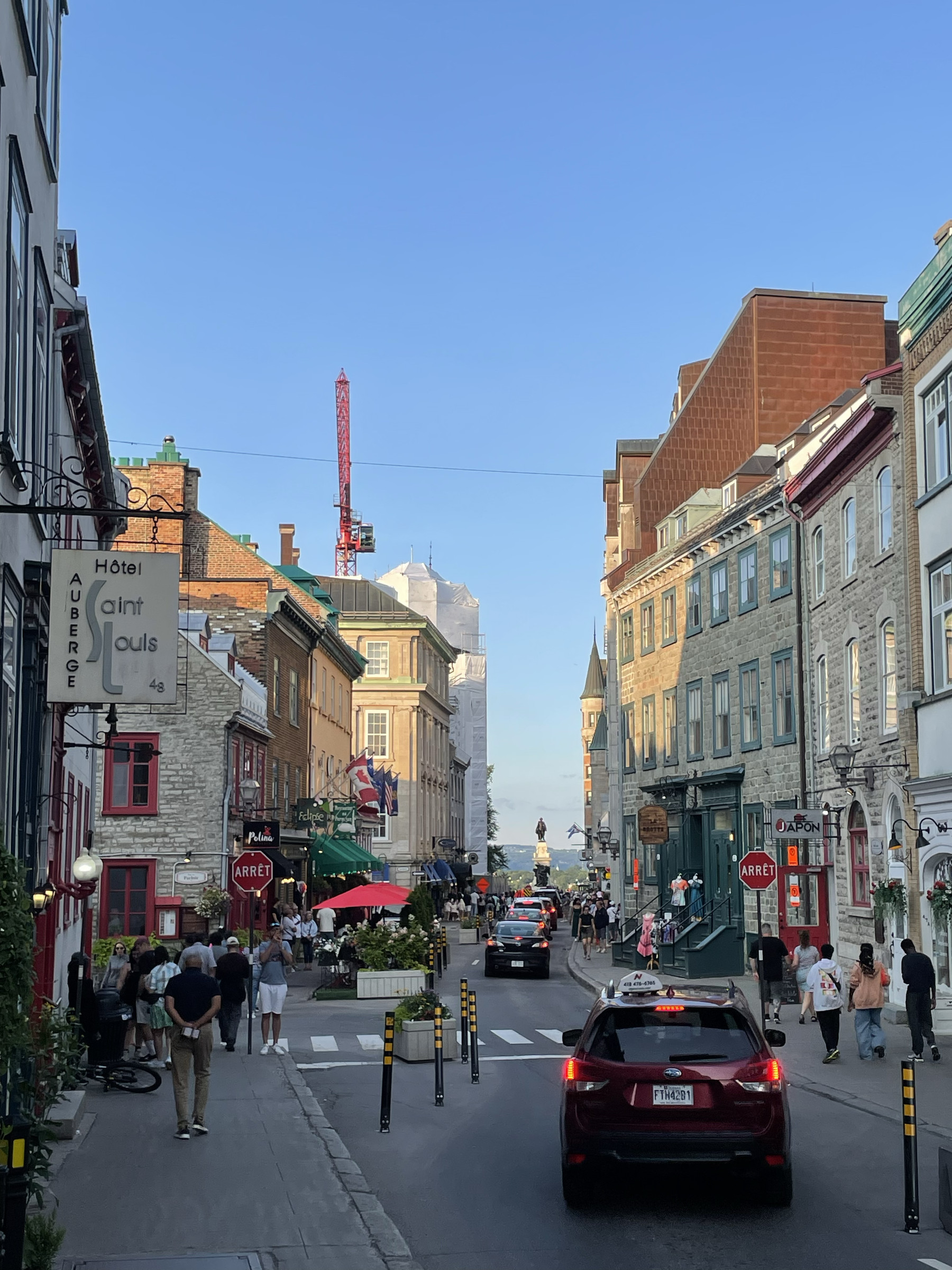 Wandering the old-town streets